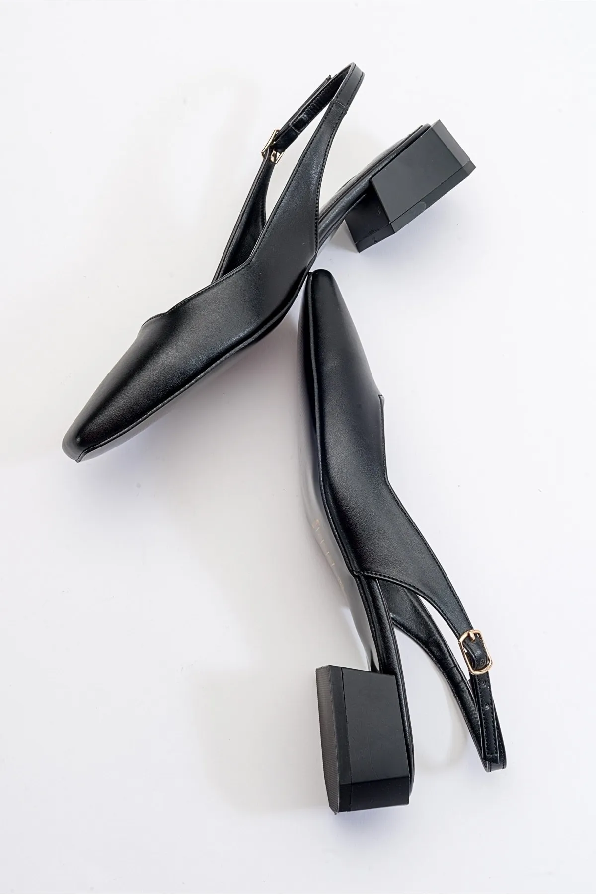 LuviShoes  State Black Skin Damen-Schuhe mit Absatz