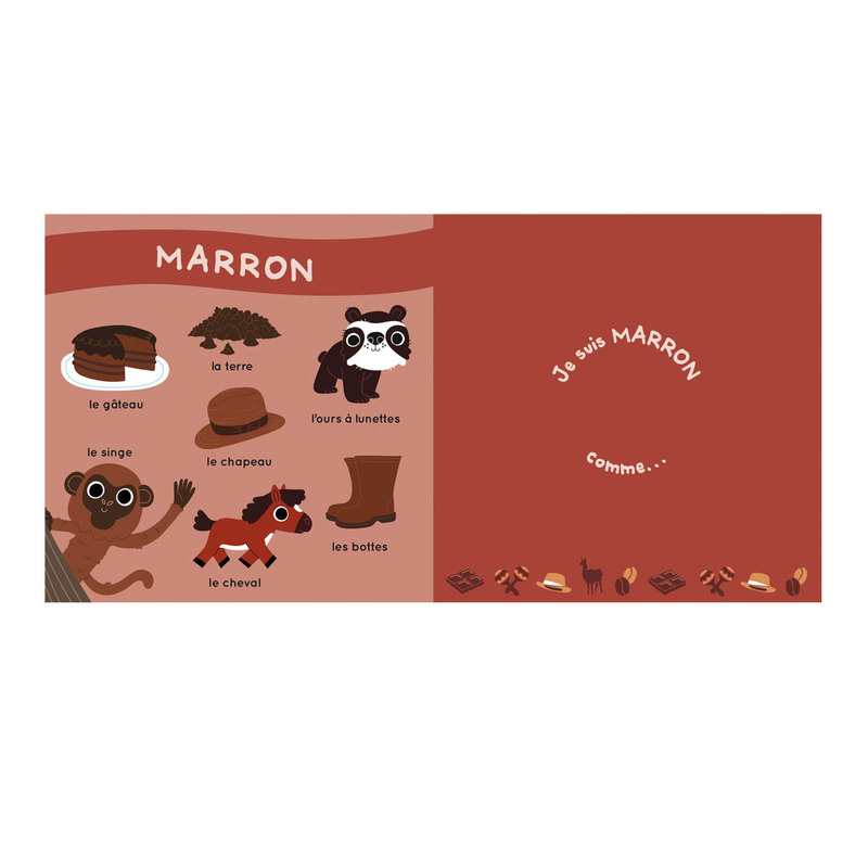 Livre Mon livre des odeurs et des couleurs Le Monde - Auzou