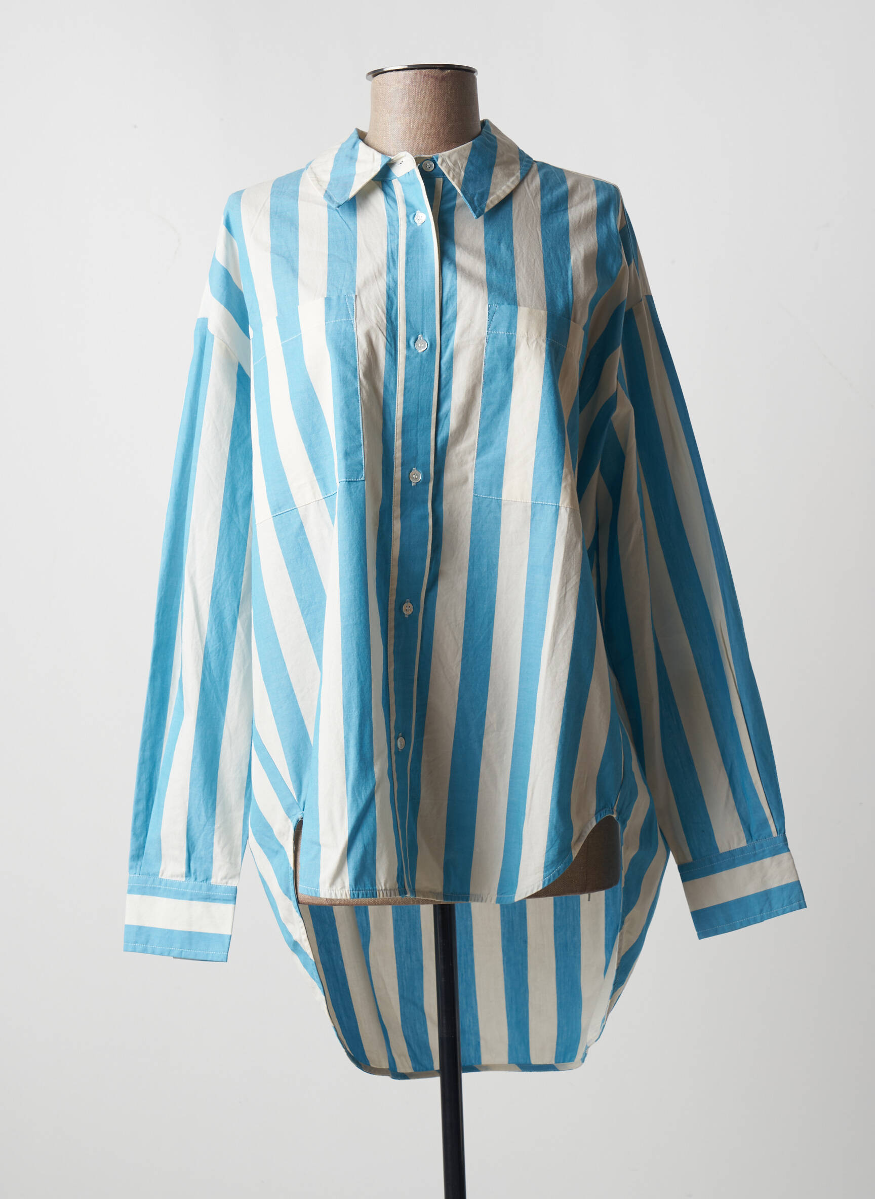 Essentiel Antwerp Tuniquemanchelongue Femme couleur bleu