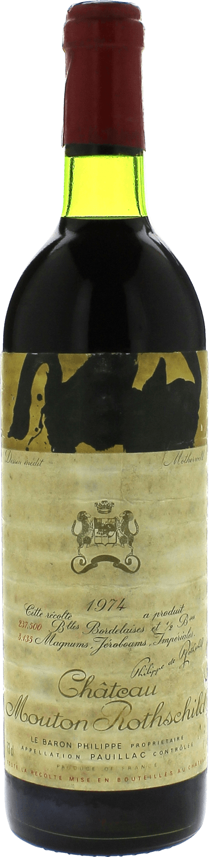 Mouton rothschild 1974