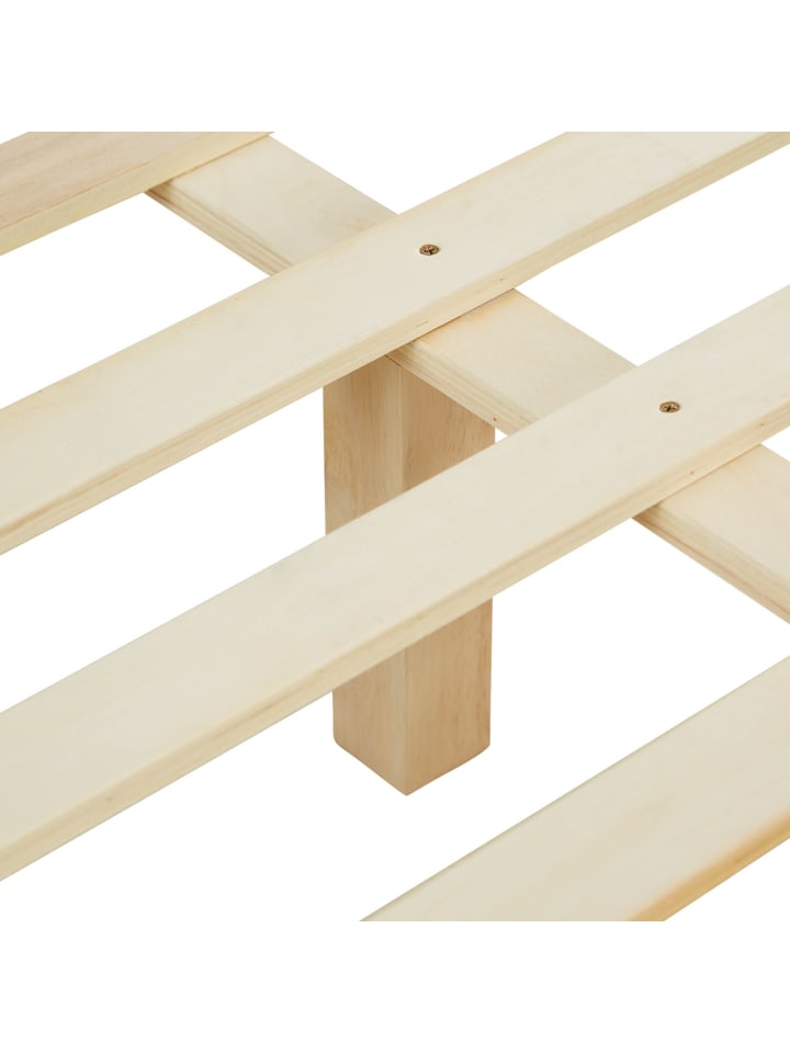 Homestyle4u Polsterbett mit Lattenrost 120x200 cm in Grau günstig kaufen