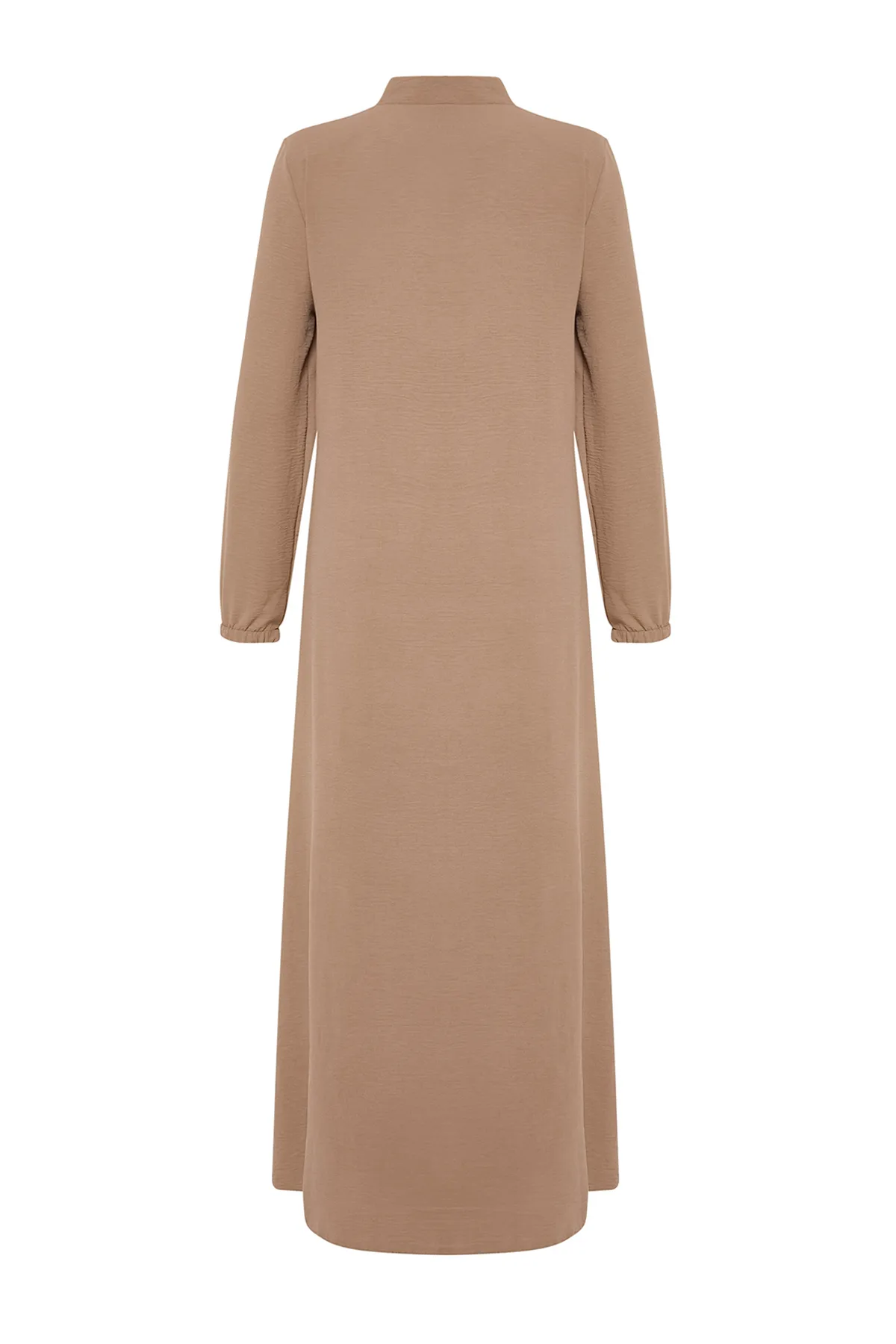 Trendyol Modest  Beige gewebte Kappe & Ferace & Abaya TCTSS24KF00025