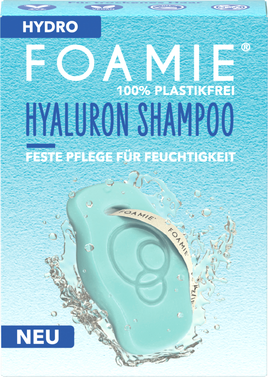 Festes Shampoo Hydro mit Hyaluron, 80 g