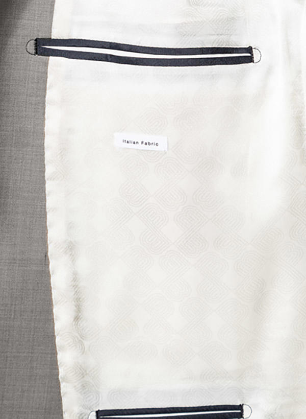 BALDESSARINI, Anzug mit Weste, Slim Fit, Schurwolle, hellgrau