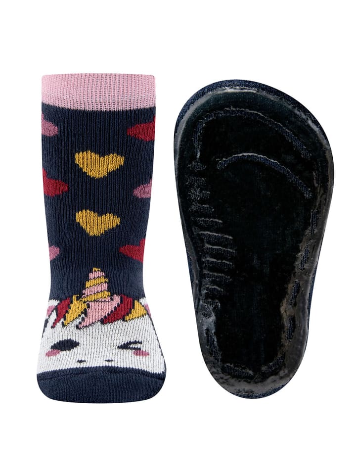 ewers 2er-Set Stoppersocken 2er Pack Einhorn in navy günstig kaufen