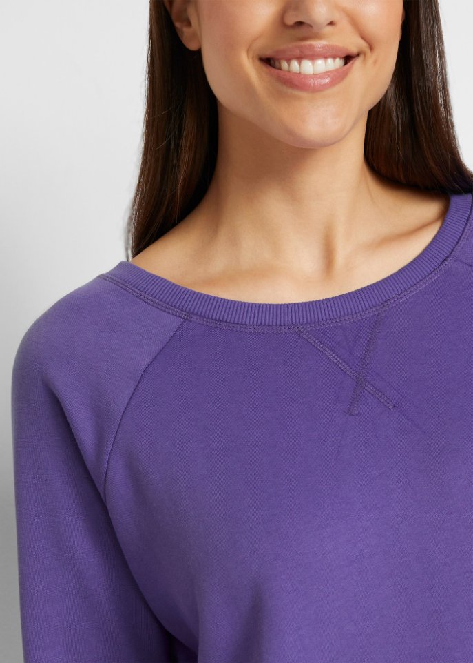 Sweatkleid mit Raglanärmeln