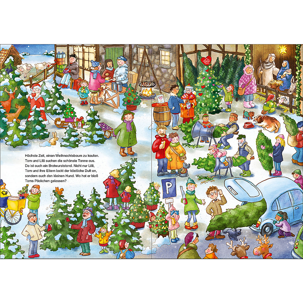 Mein liebstes Weihnachts-Wimmelbuch
