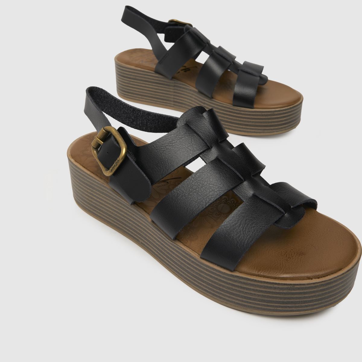 Blowfish – Malibu – London-b – Svarta sandaler med rem