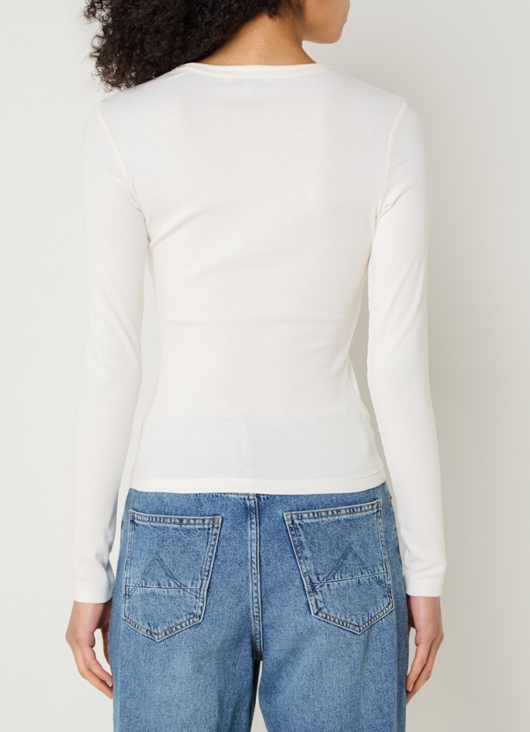 Tommy Hilfiger long-sleeved shirt with logo embroidery
