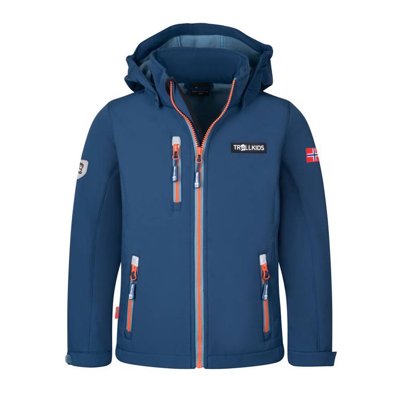 Trollkids Preikestolen Softshelljacke Kinder