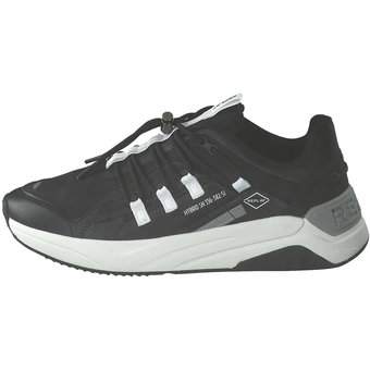 Replay Tennet Wipe Sneaker in schwarz