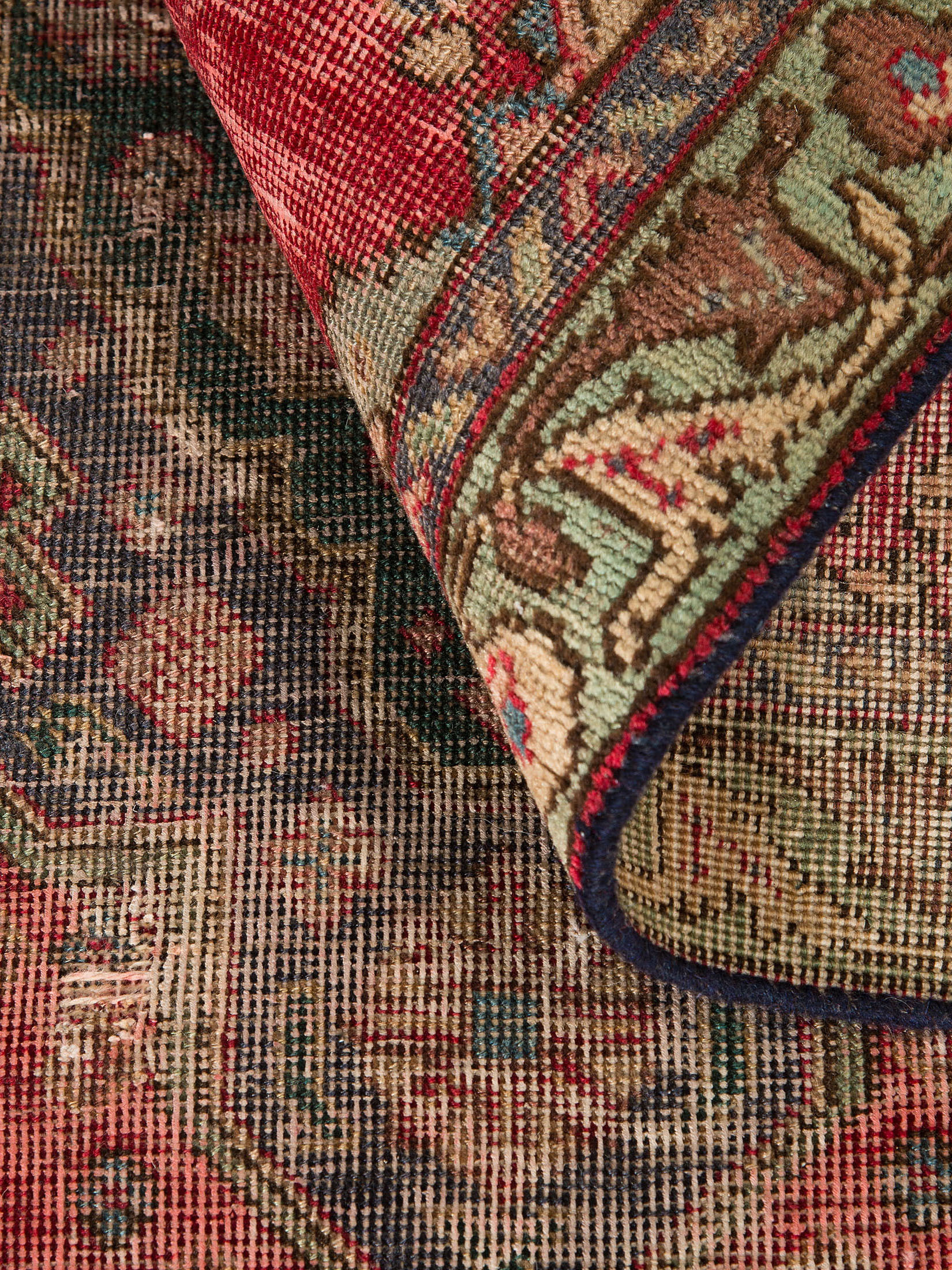 Täbriz Vintage ca. 122 x 208 cm, Unikat / Einzelstück