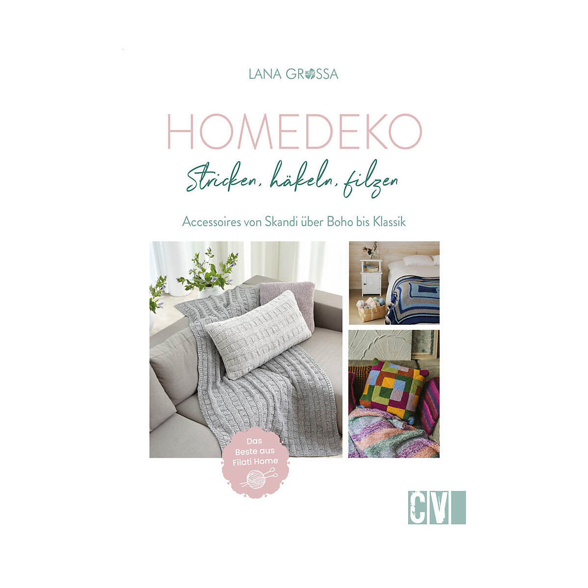 Homedeko: Stricken, häkeln, filzen