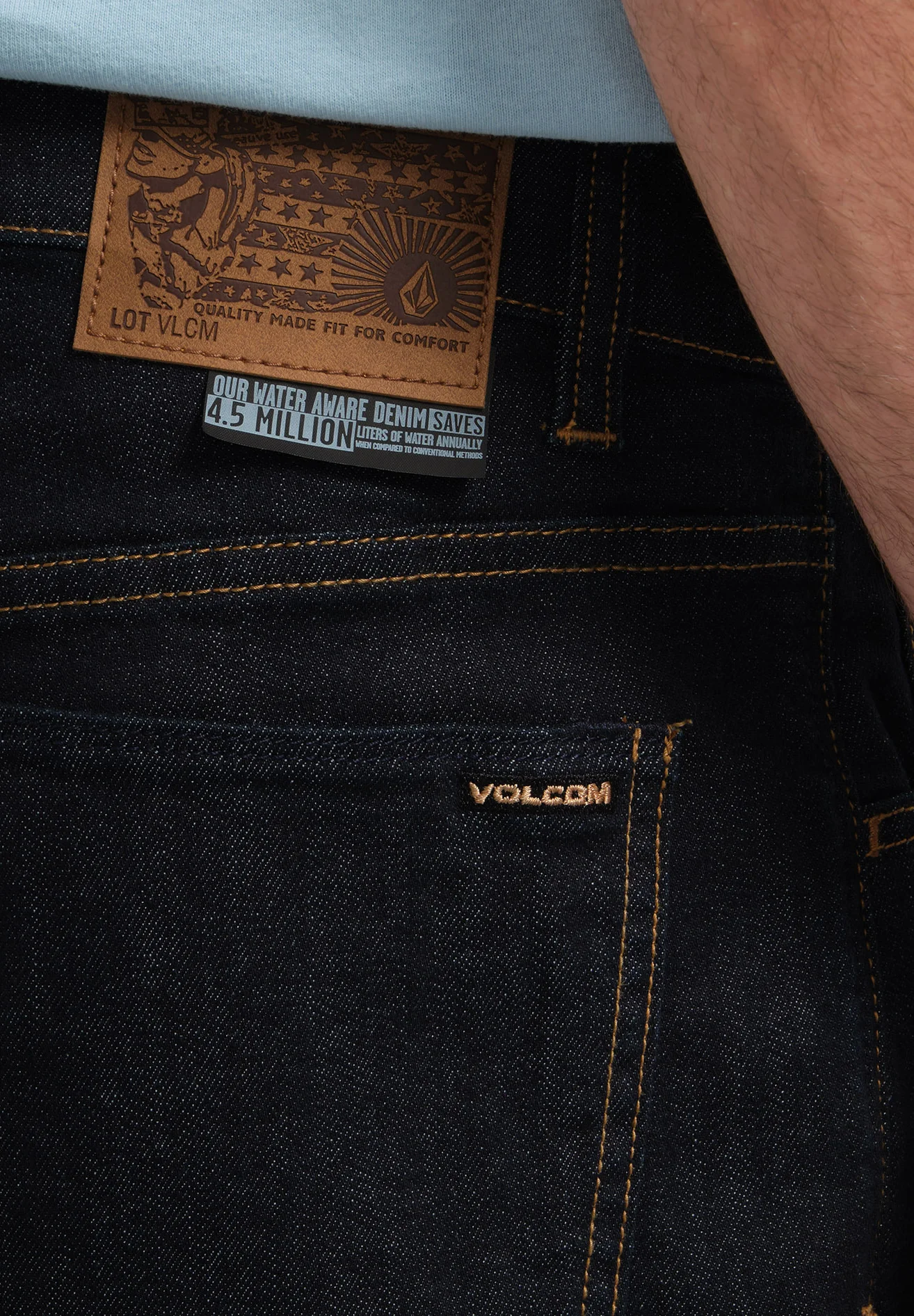 Volcom BILLOW - Vaqueros holgados