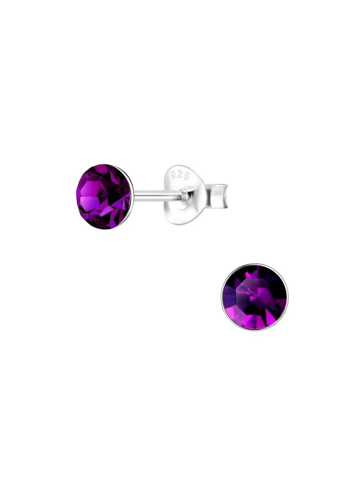 Alexander York Ohrstecker KRISTALL 5 mm in 925 Sterling Silber, 2-tlg. günstig kaufen onesize