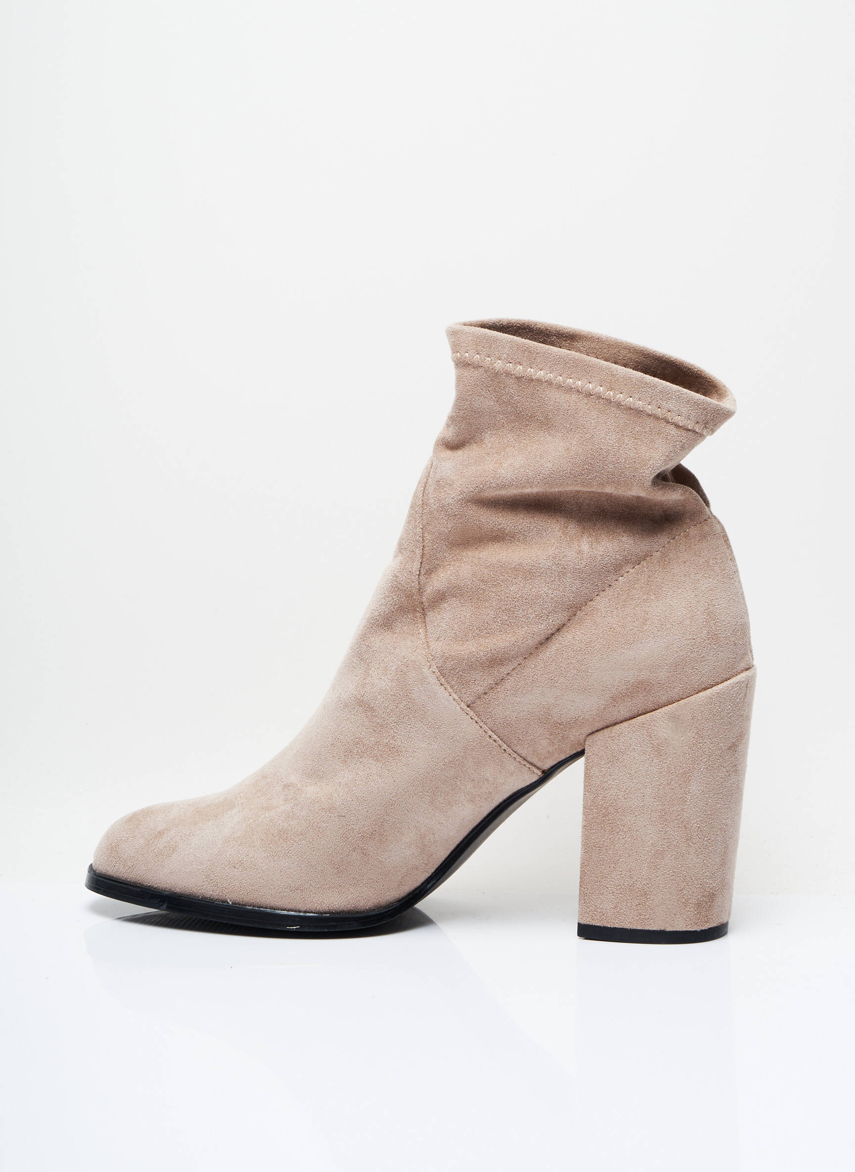 Benetton Bottines Femme couleur beige