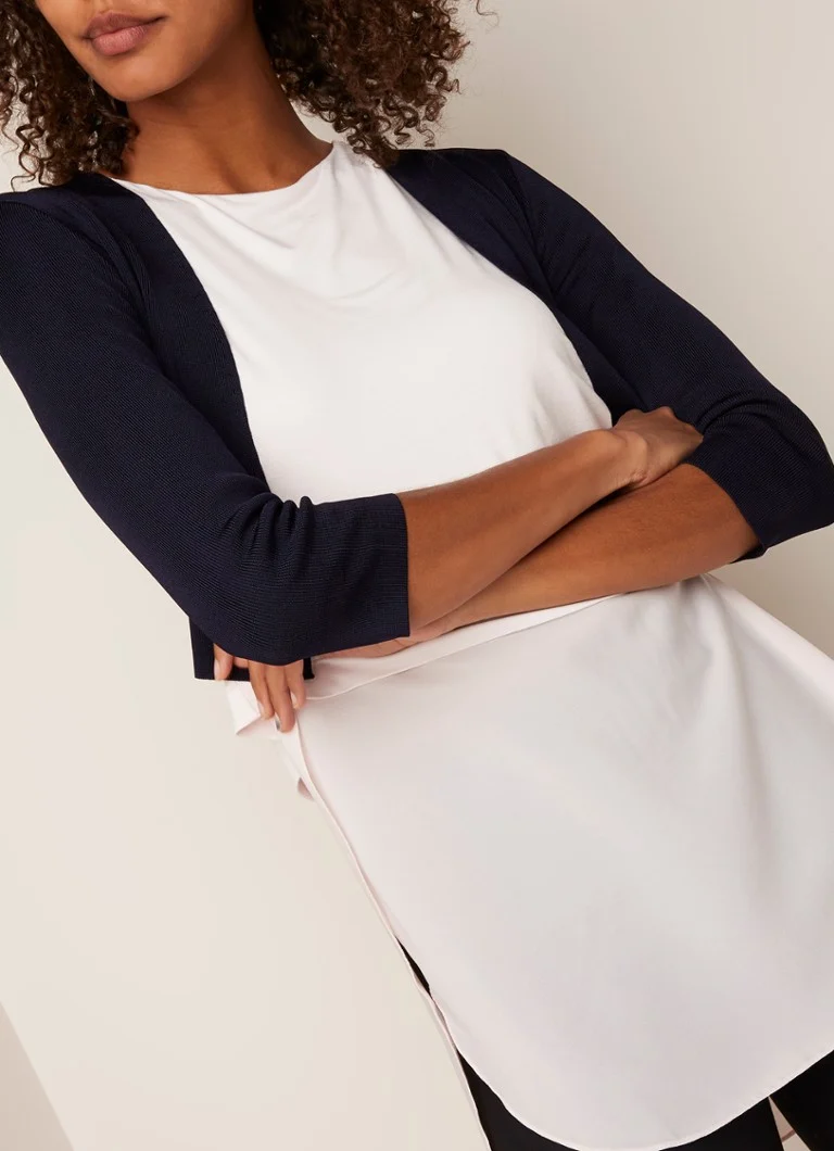 Bolero Phase Eight Salma din material elastic cu decupaj în față