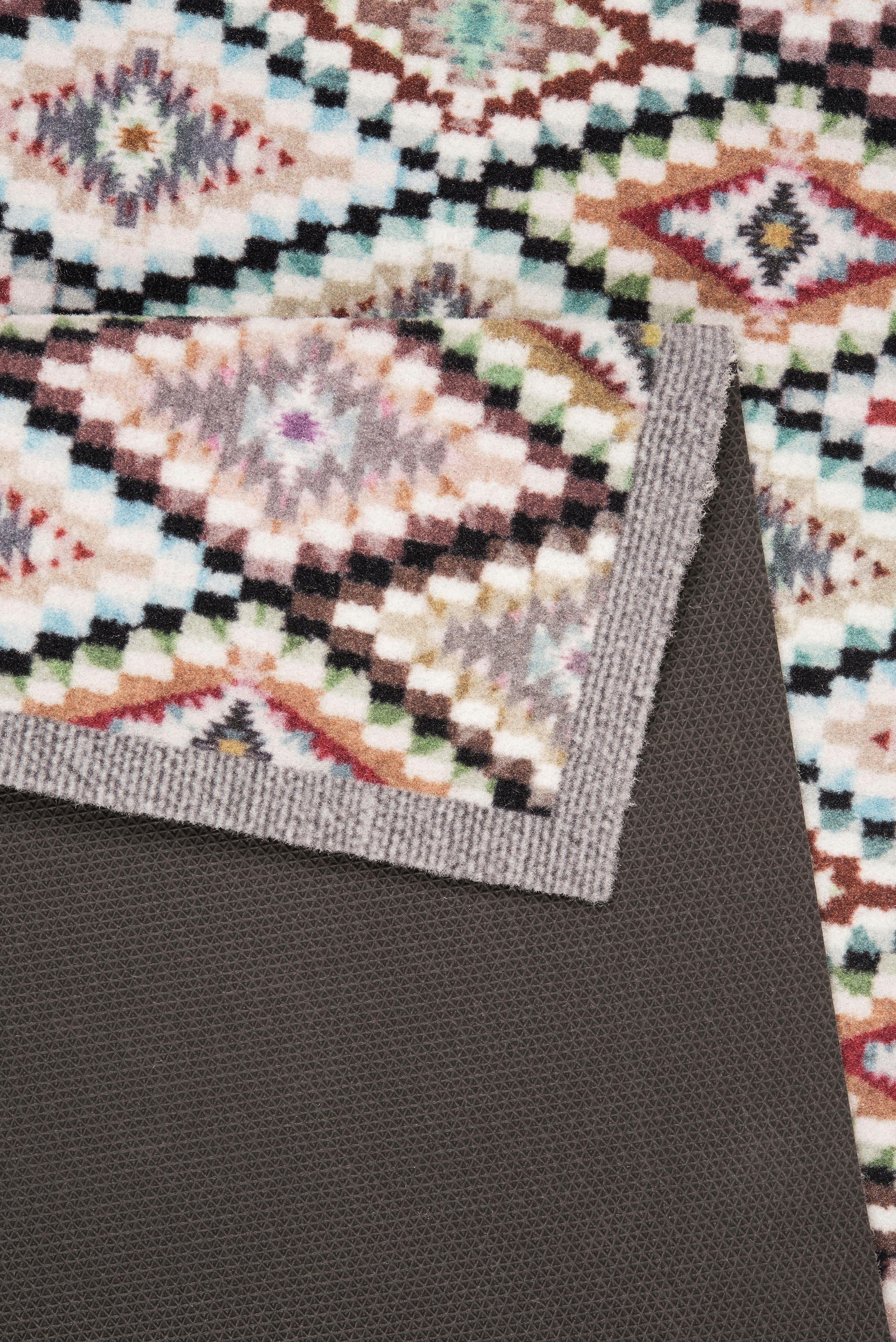 Läufer Navajo, HANSE Home, rechteckig, Höhe: 5 mm, Läufer, Rutschfest, Flachgewebe, Küche, Flur, Teppich, Waschbar