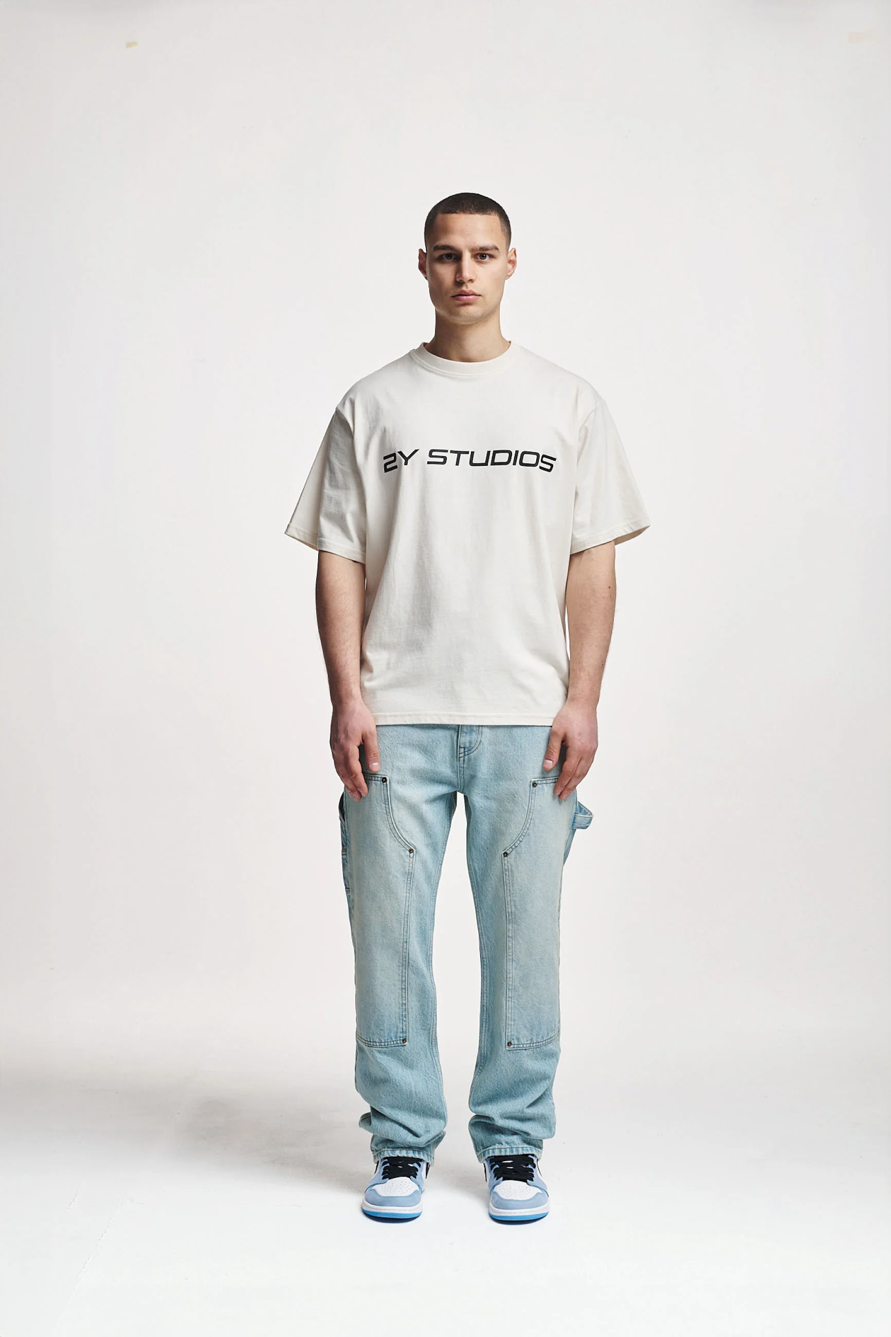 2Y Studios HALDOR CARPENTER STRAIGHT - Vaqueros pitillo