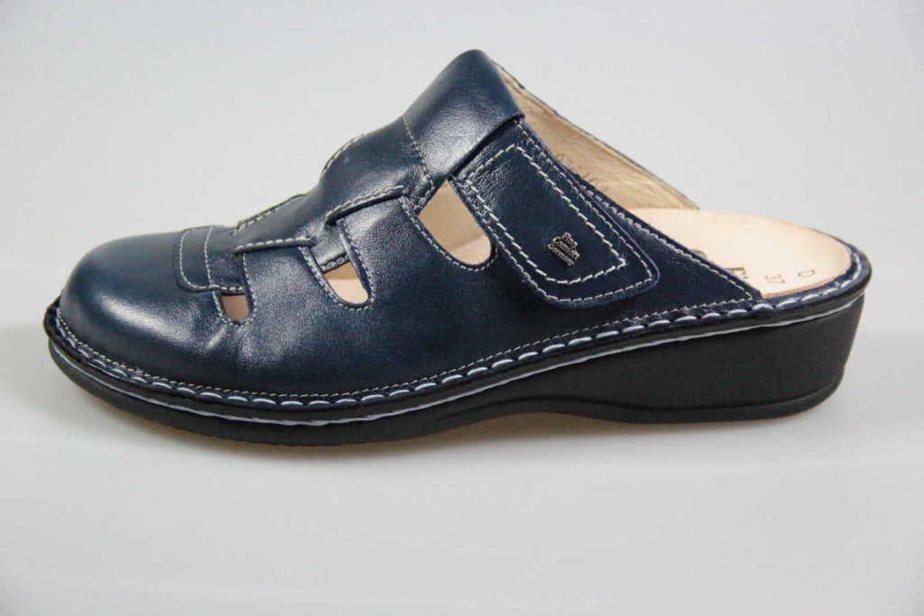 FINN COMFORT Pantoletten blau Java