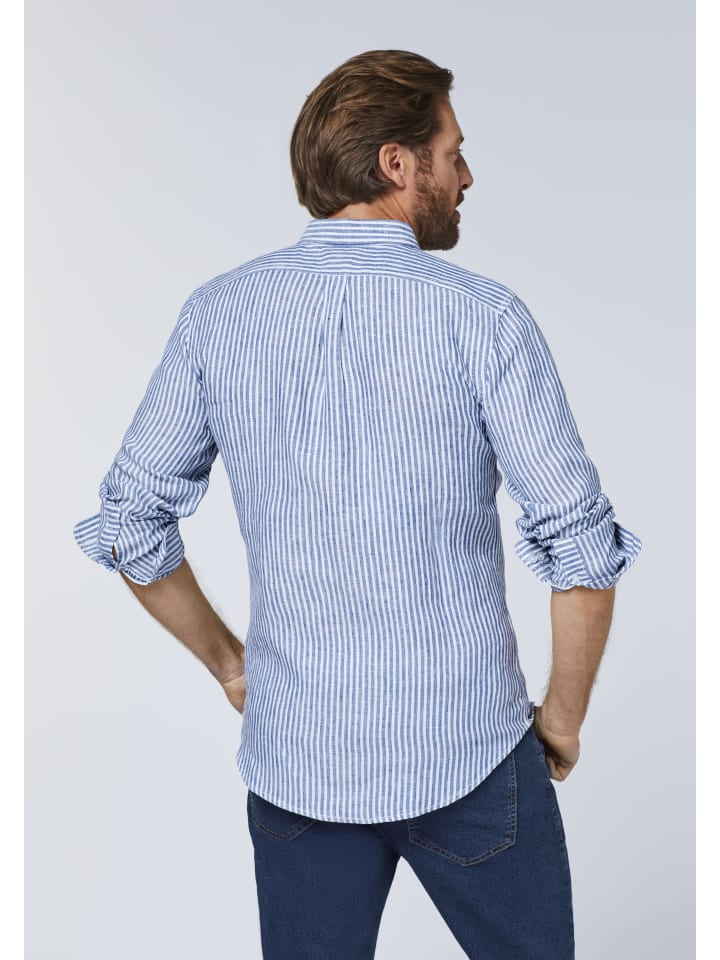 Polo Sylt Hemd in Blau günstig kaufen