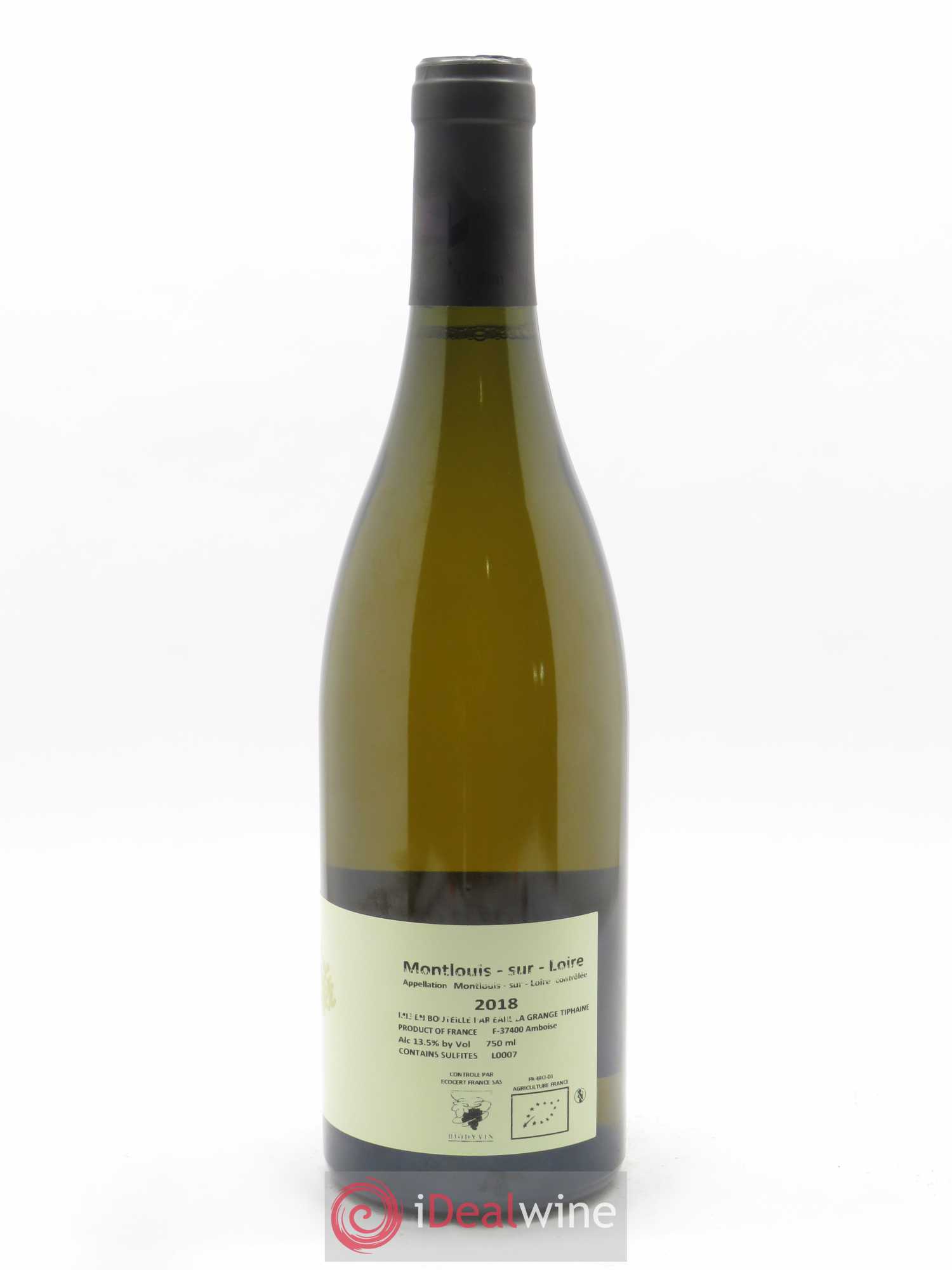 Montlouis-sur-Loire Buisson Viau La Grange Tiphaine  2018 - Lot de 1 Bouteille