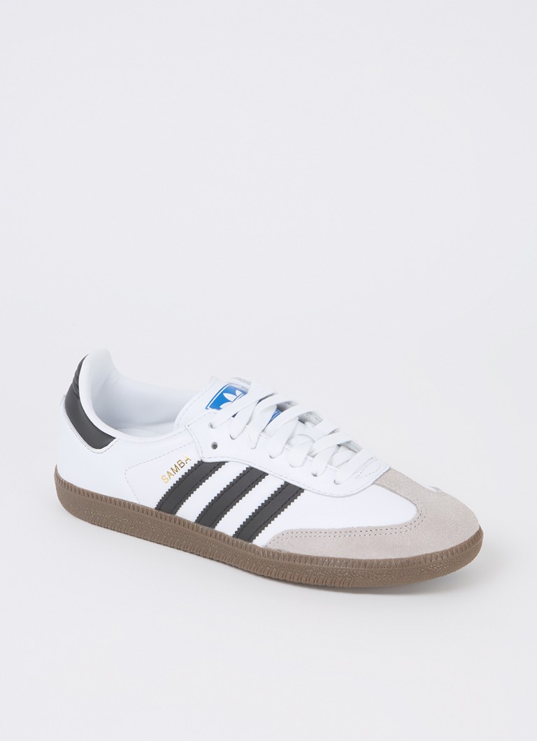 Sneakers Adidas Samba OG in pelle con dettagli in camoscio