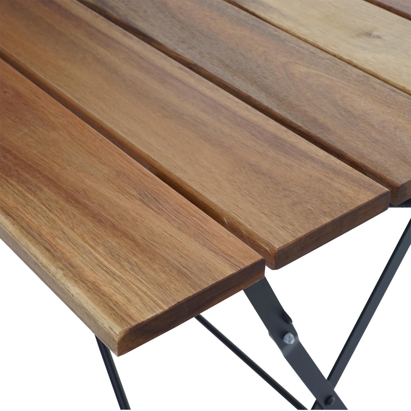 MCW Bierzeltgarnitur MCW-J40-Set, (5-tlg), Garten, Gastroqualität, Zusammenklappbar