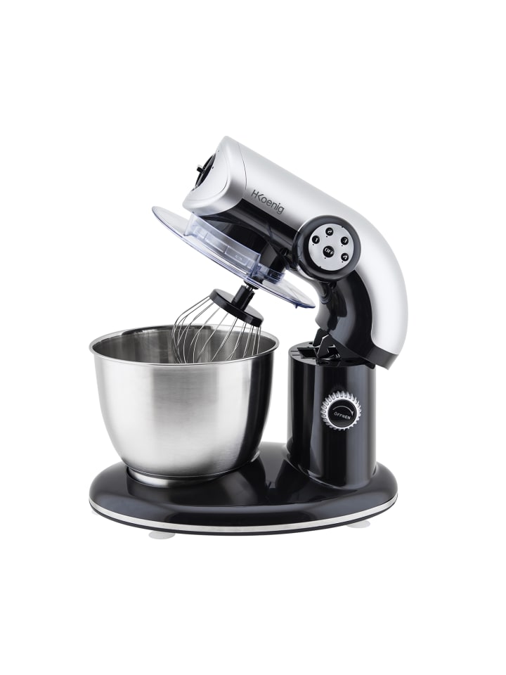 HKoenig Küchenmaschine KM80 in Silber. Schwarz günstig kaufen onesize