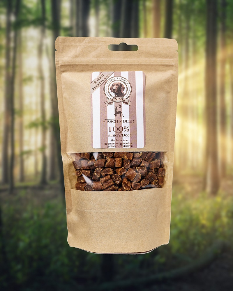 PEPPER'S CHOICE Snacks PEPPER'S CHOICE Minimis 200g Hirsch