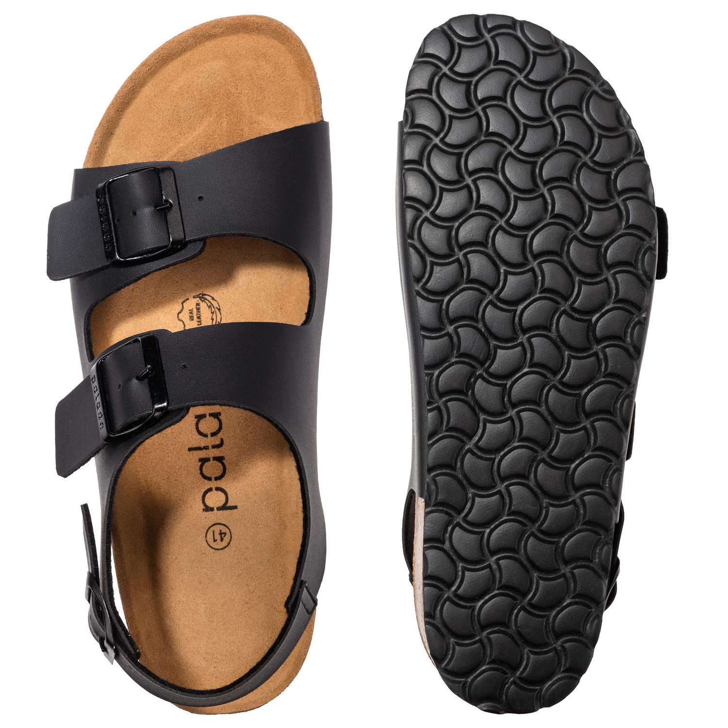 Palado Napoli, Klassische Sandalen, Herren, Schwarz