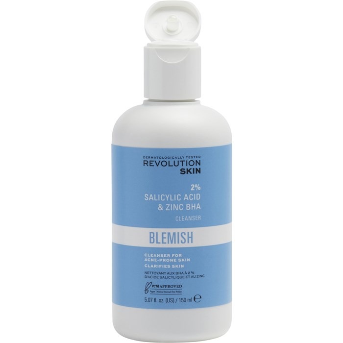 2% Salicylic Acid & zinc BHA Anti Blemish Cleanser