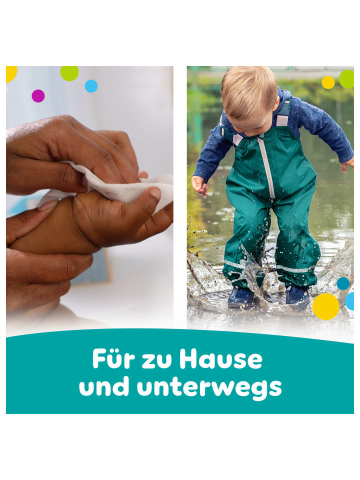Pampers Pampers Fresh Clean Feuchttücher 15 Packungen = 1200 Feuchttücher günstig kaufen onesize