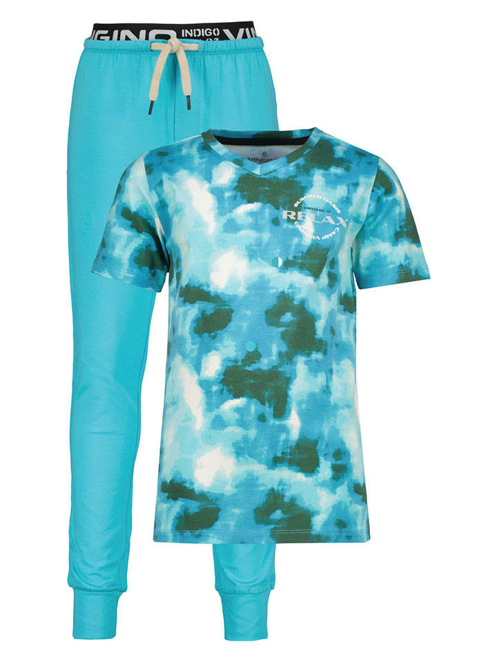 Vingino Pyjama in Hellblau günstig kaufen
