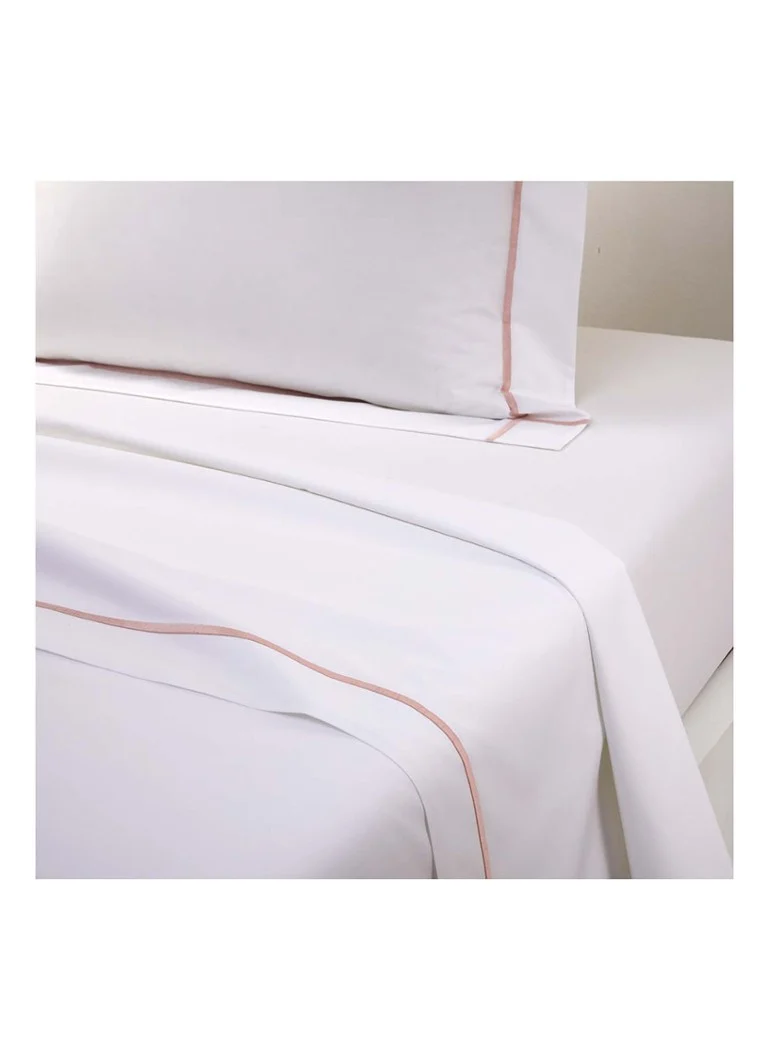 Yves Delorme Athena cotton percale sheet 500TC