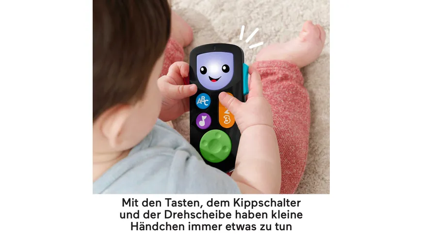 Lernspaß Smart TV Elektronische Spielzeug-Fernbedienung deutsche Edition