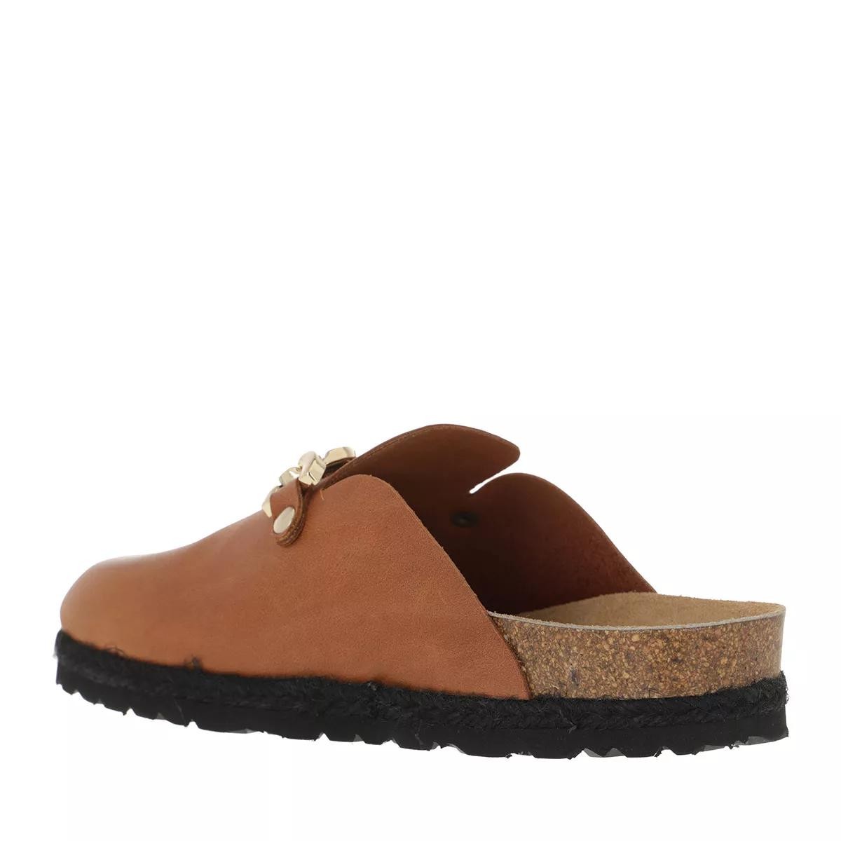 L´AUTRE CHOSE Pantoletten braun Mule