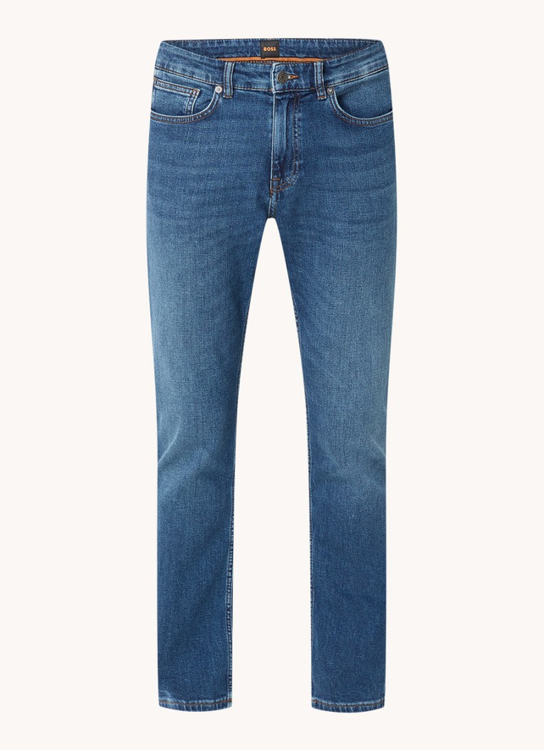 Blugi HUGO BOSS slim fit, spălare medie
