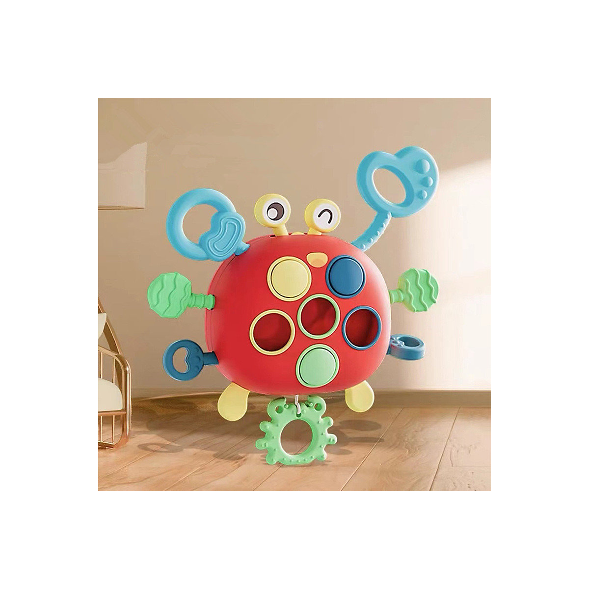 Zufällige Farbe Fingerübung Spielzeug für Kinder Zufällig Farbe gefärbtes Fingertrainingsspielzeug für das Bewegungstraining