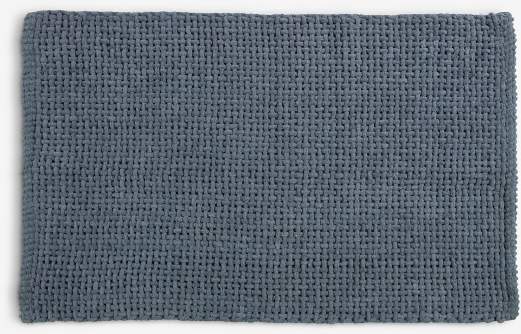 Tapete de banho dourado NOLVIK NOLVIK 50x80cm azul KRONBORG