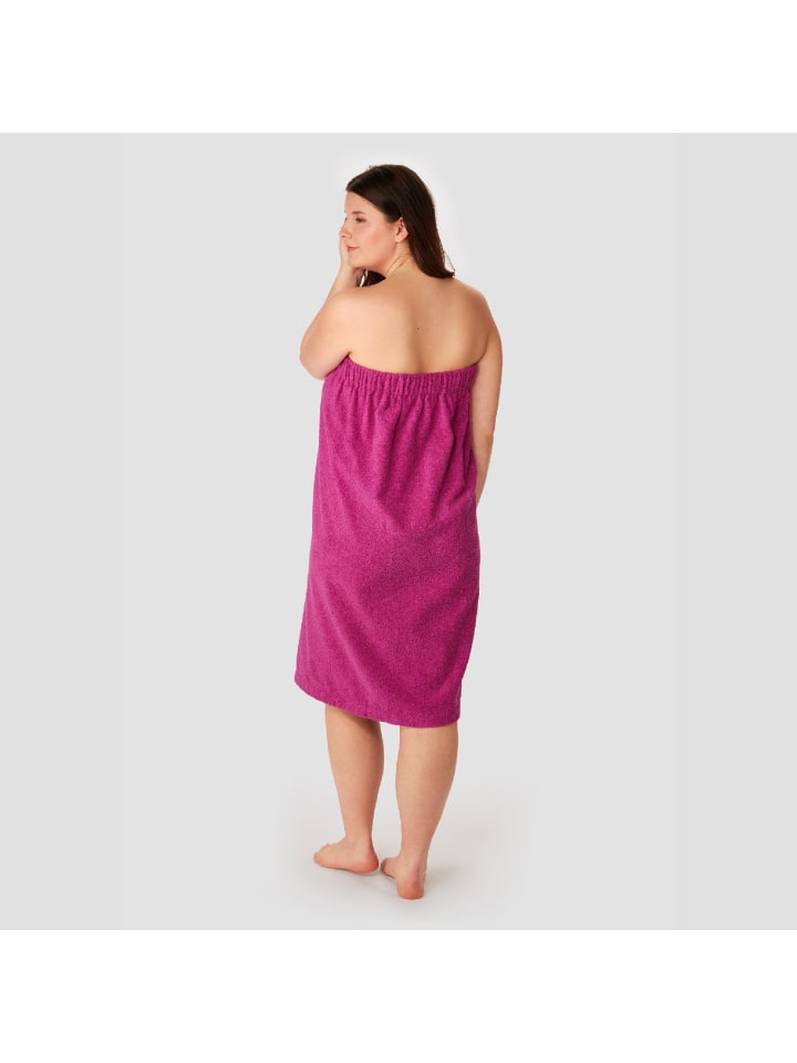 Schiesser Saunakilt Rom in Fuchsia günstig kaufen