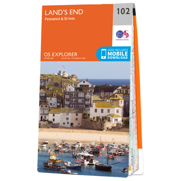 Ordnance Survey - Land's End - Wanderkarte