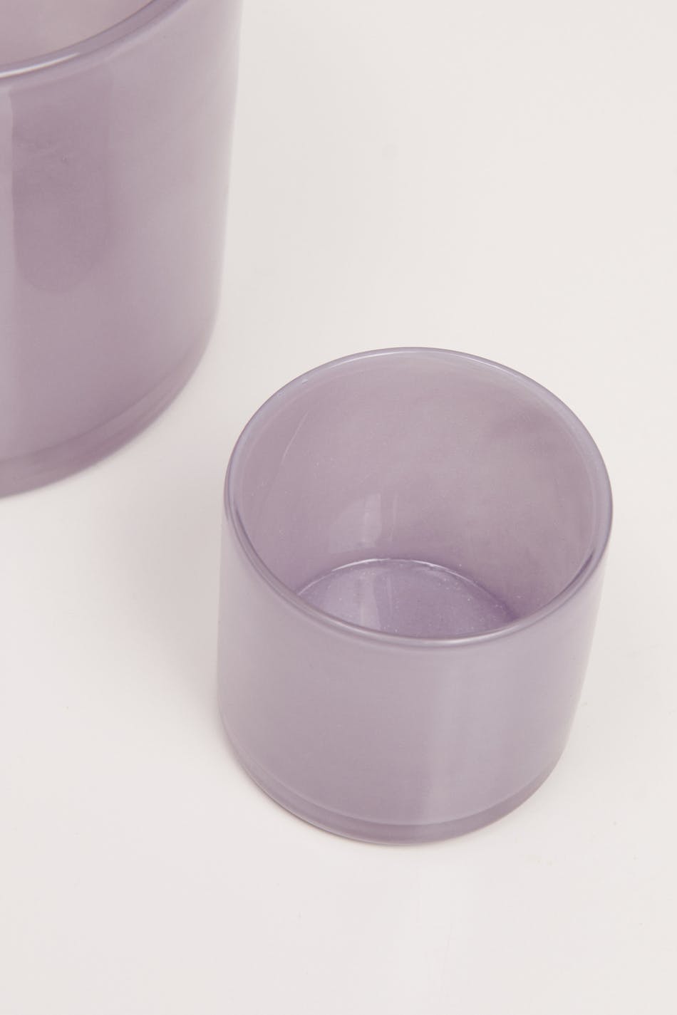 Glass s candle holder