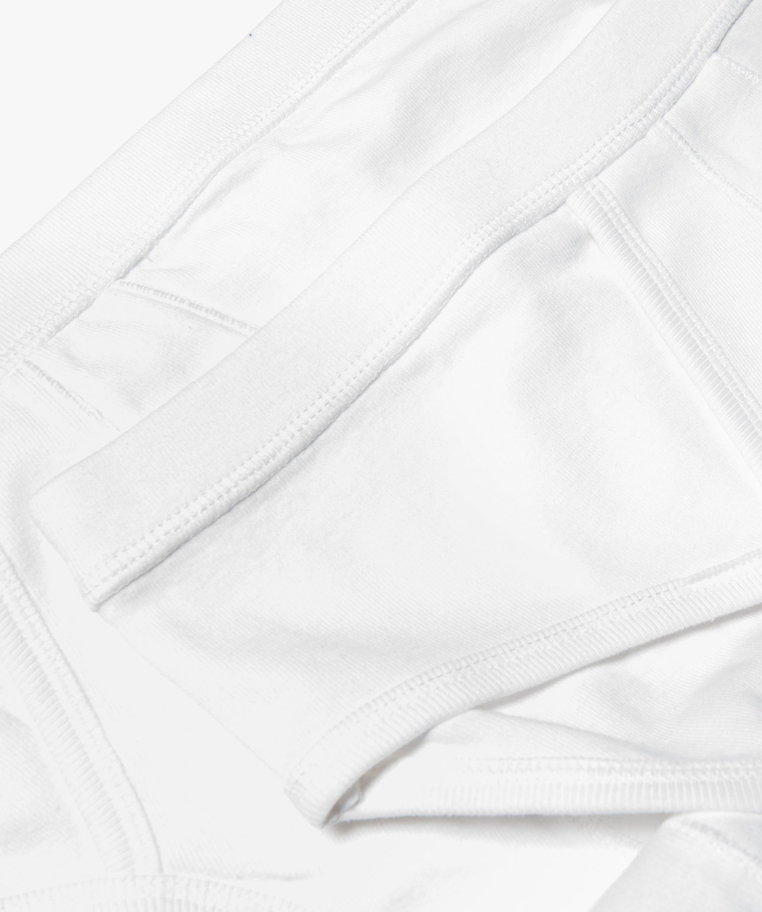 Slip homme forme kangourou uni (lot de 2) blanc | GEMO