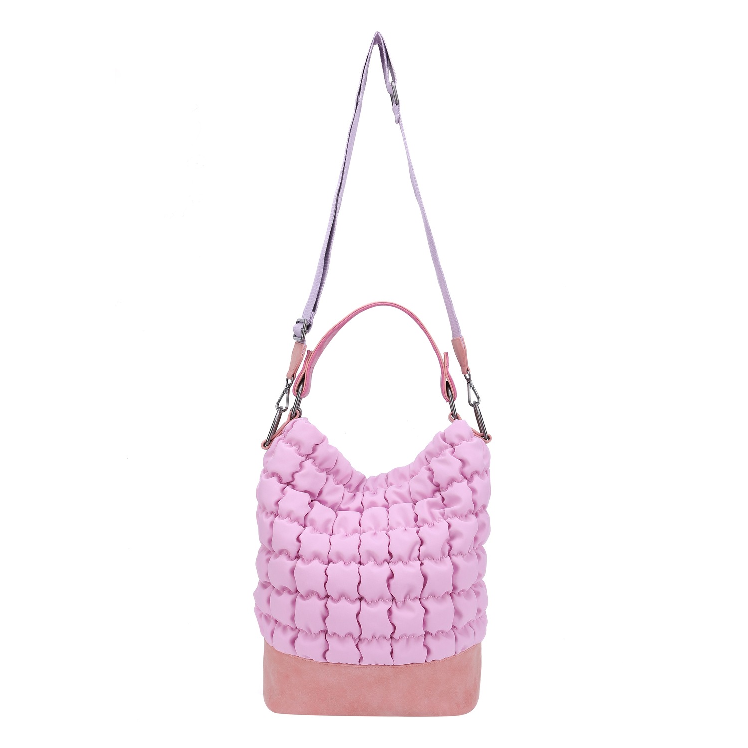 Schultertasche Olga Limited Bubble mit abnehmbarem Logoanhänger
