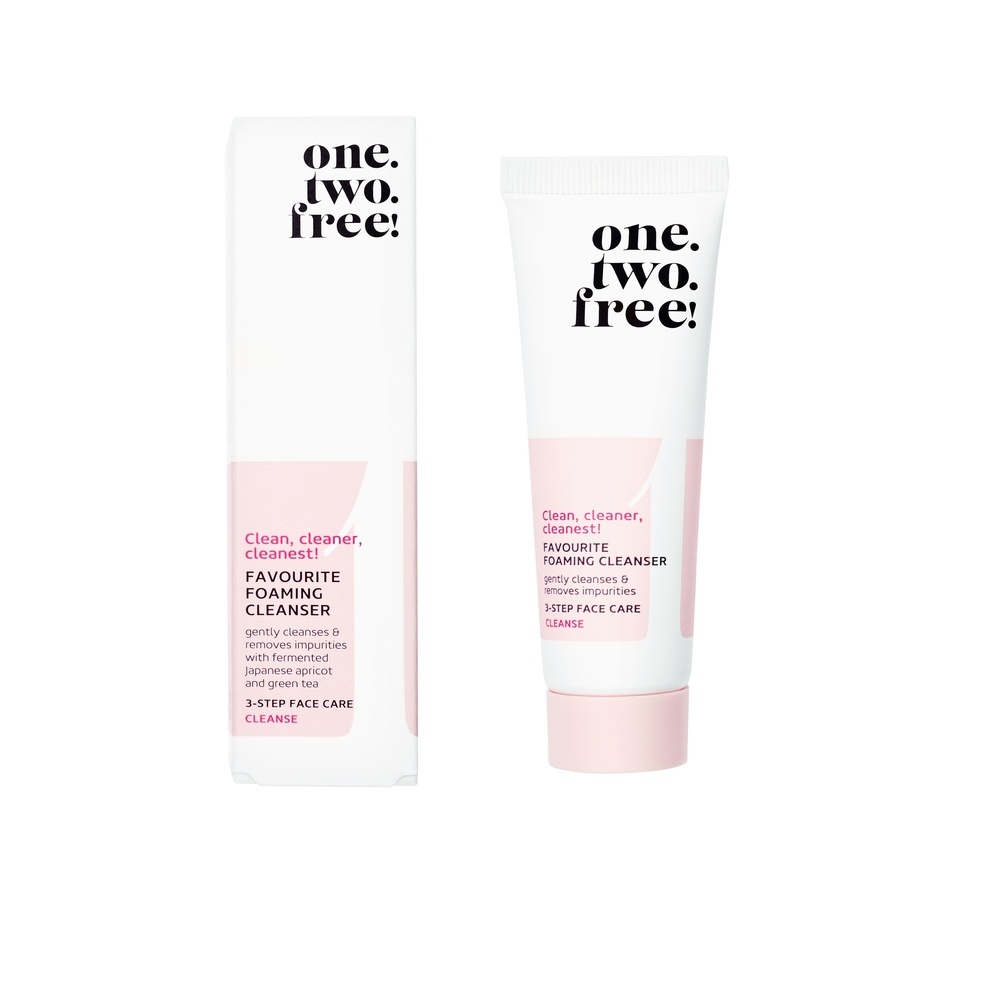 one.two.free! Favourite Foaming Cleanser Mousse démaquillante