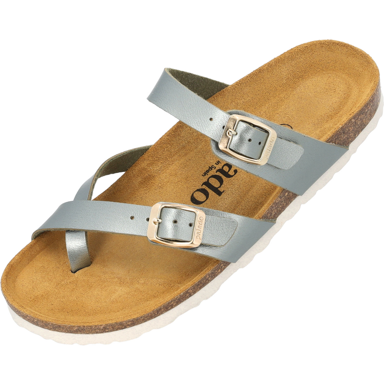 Palado Cres Metallic, Pantoletten, Damen, Olive