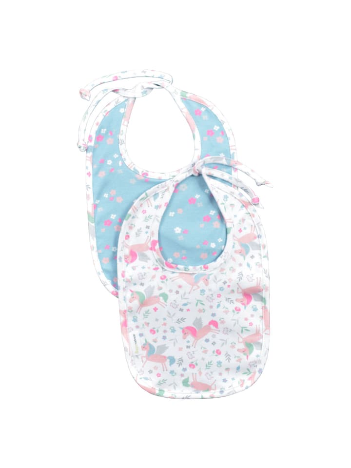 SlumberOrganix Bio Lätzchen 2er-Pack in Rosa günstig kaufen onesize