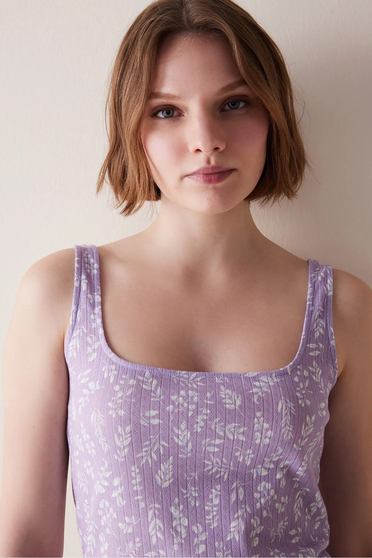 Penti  Pyjama set - Lila - Unifarben