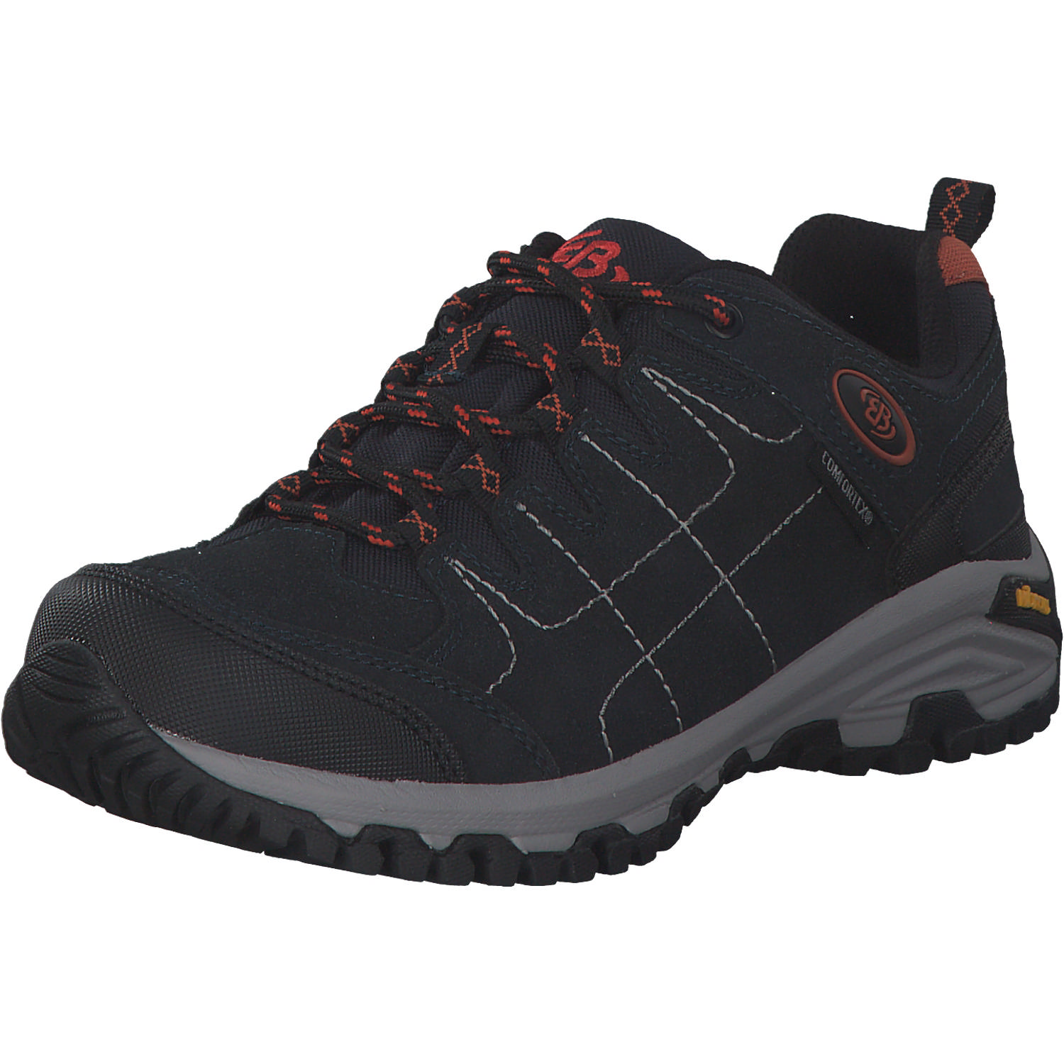 EB-Sport Mount Shasta Low, Wanderschuhe, Damen, Schwarz/Orange